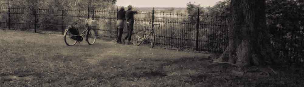 Cyclists on lookout