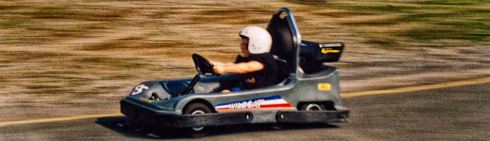 Colin as Go-Kart racer